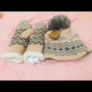 Timberland Winter Set: Hat and Gloves